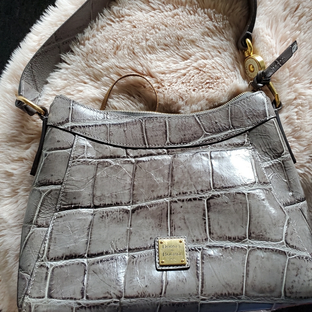 COPY - Grey Dooney Bourke satchel